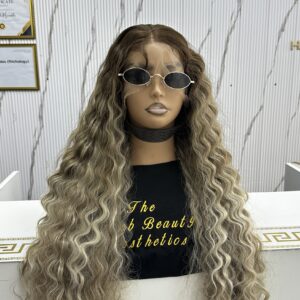 Human hair blends curly A